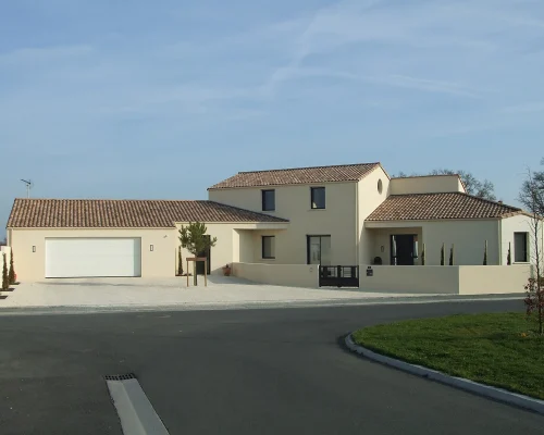 Réalisation d'une construction de maison individuelle à Treize-Septiers par Soulard Maçonnerie