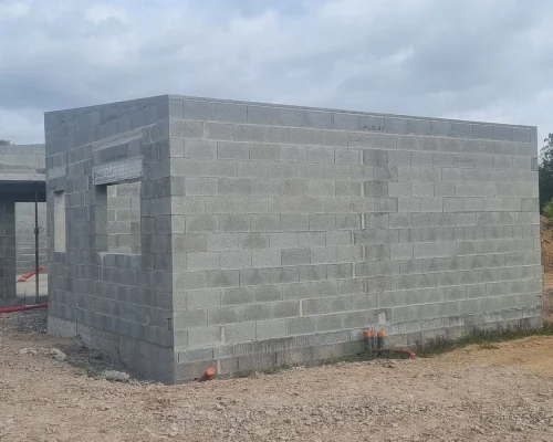 Réalisation d'une construction de maison individuelle à Treize-Septiers par Soulard Maçonnerie