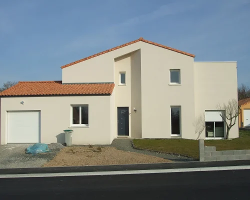 Réalisation d'une construction de maison individuelle à Treize-Septiers par Soulard Maçonnerie