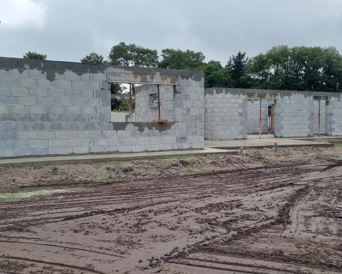 Réalisation d'une construction de maison individuelle à Treize-Septiers par Soulard Maçonnerie